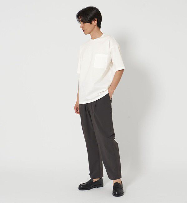 BEAUTY&YOUTH UNITED ARROWS「SRJA フォルム 1ポケット クルーネック ショートスリーブ Tシャツ」|Tシャツ・カットソー|