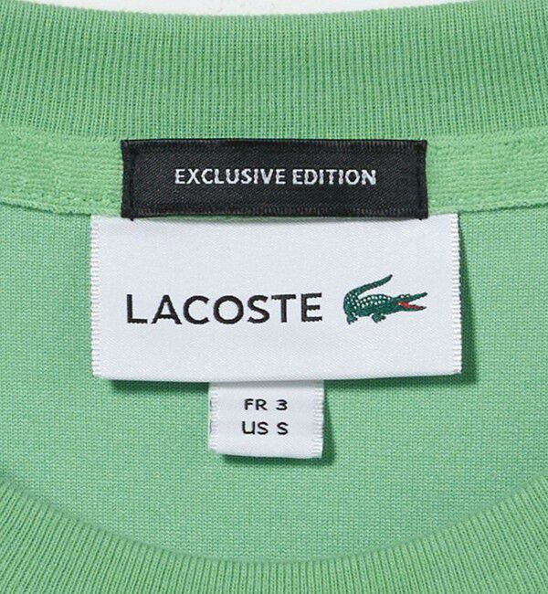 BEAUTY&YOUTH UNITED ARROWS「＜LACOSTE for BEAUTY&YOUTH＞ 1トーン パイル Tシャツ」|Tシャツ・カットソー|