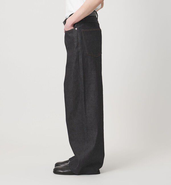 MONKEY TIME「リジッド デニム バギー パンツ」|チノ|