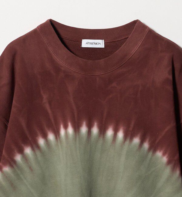 ATTISESSION「＜ATTISESSION＞タイダイ スウェット トップス」|スウェット・ジャージ|