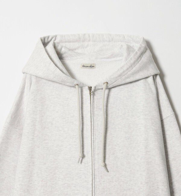 STEVEN ALAN「＜Steven Alan＞ ウラケ ジップ フーデイー」|パーカー|