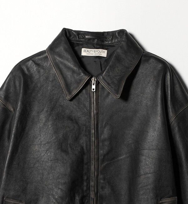 BEAUTY&YOUTH UNITED ARROWS「ラブ レザー バルーン ジャケット」|その他|