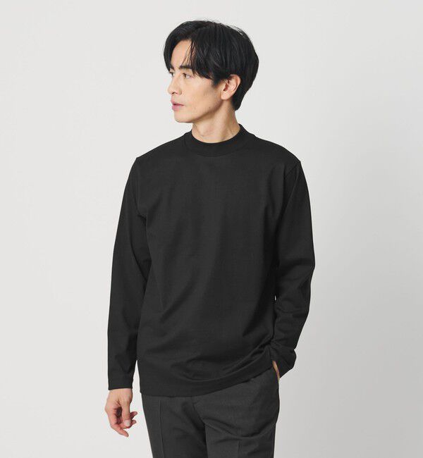 BEAUTY&YOUTH UNITED ARROWS「クリアコットン ジャケット Tシャツ 抗菌・防臭機能付き」|Tシャツ・カットソー|