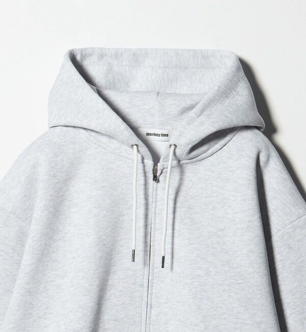 MONKEY TIME「ボンディング フルジップ フーディー」|カーディガン|