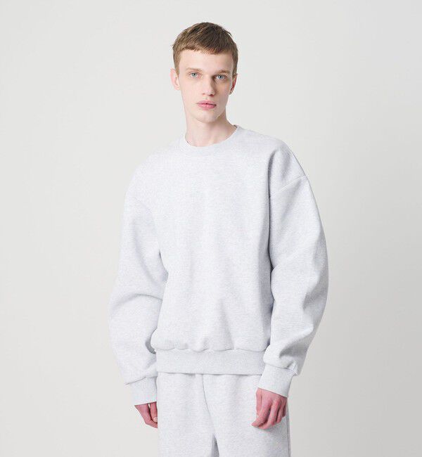 MONKEY TIME「ボンディング クルーネック スウェット」|Tシャツ・カットソー|LT.GRAY