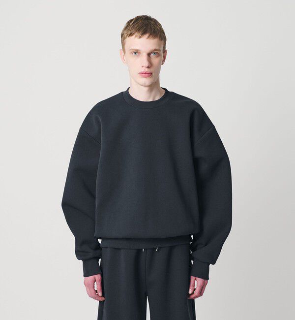 MONKEY TIME「ボンディング クルーネック スウェット」|Tシャツ・カットソー|DK.GRAY