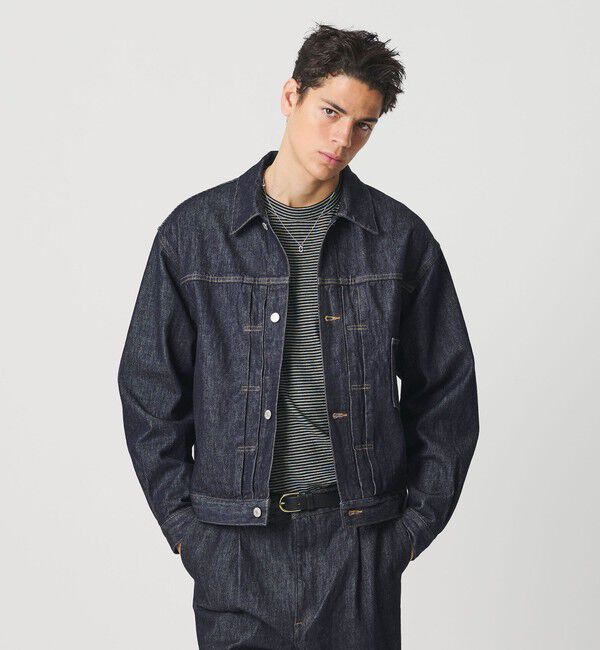 BEAUTY&YOUTH UNITED ARROWS「13.5oz ハイツイスト デニム ジャケット」|デニムジャケット|