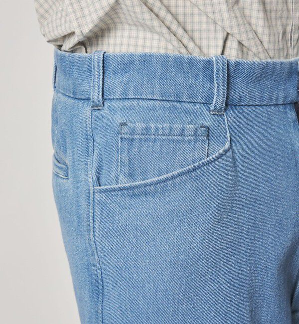 STEVEN ALAN「＜Steven Alan＞ デニム Lポケット スラックス」|デニム|