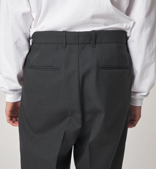 STEVEN ALAN「＜Steven Alan＞ ウール オックスフォード アウト ワンプリーツ スラックス」|スラックス|