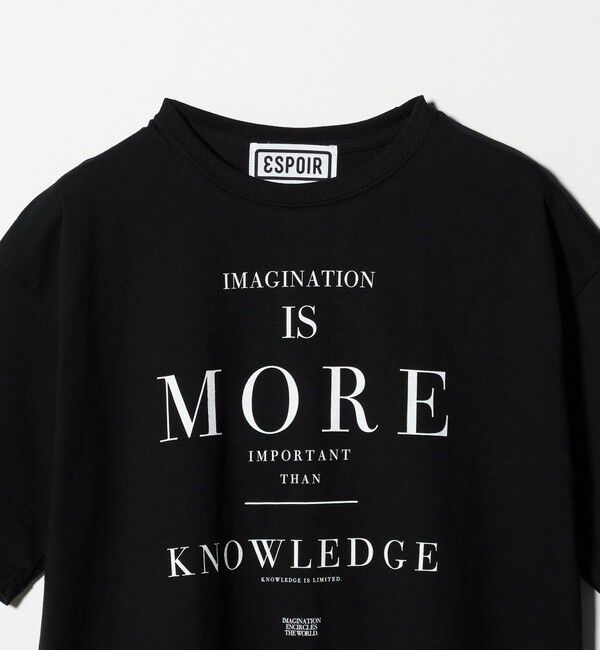 BEAUTY&YOUTH UNITED ARROWS「＜ESPOIR＞IMAGINATION Tシャツ」|Tシャツ・カットソー|