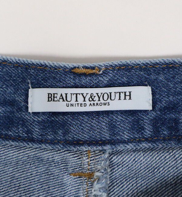 BEAUTY&YOUTH UNITED ARROWS「【WEB限定】カーブ デニムパンツ」|デニム|