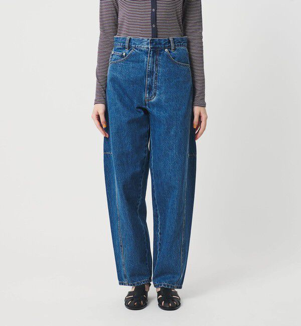 BEAUTY&YOUTH UNITED ARROWS「【WEB限定】カーブ デニムパンツ」|デニム|