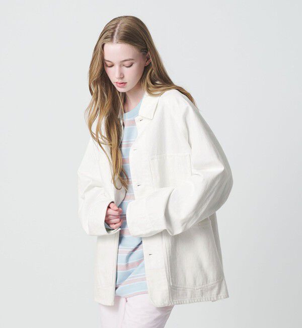 California General Store「＜CGS.＞オーガニックコットン デニム カバーオール ジャケット」|その他|