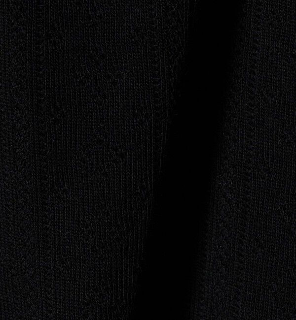 BEAUTY&YOUTH UNITED ARROWS「コットン パターンメッシュ カーディガン ウォッシャブル」|カーディガン|