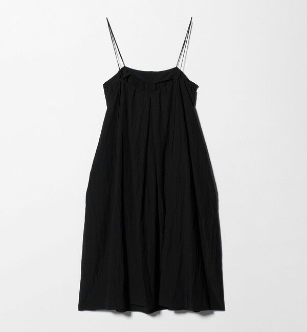 BEAUTY&YOUTH UNITED ARROWS「ギャザー ロングキャミソール ワンピース ウォッシャブル」|ワンピース|