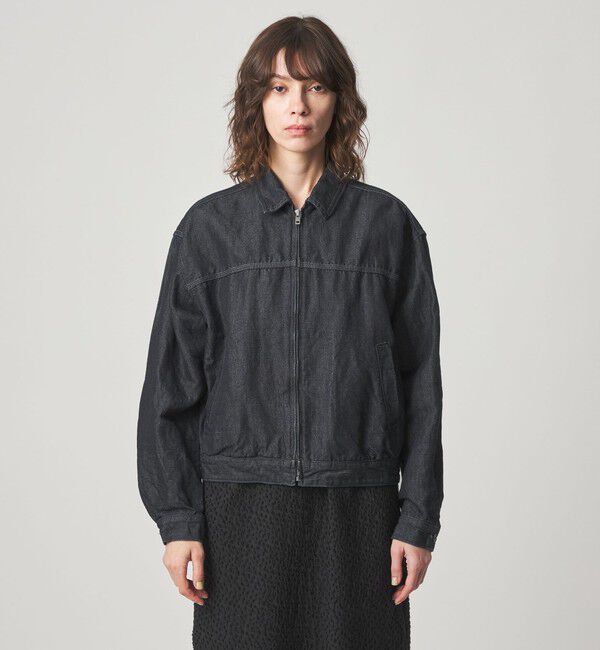 STEVEN ALAN「＜Steven Alan＞ライト デニム ジップ ブルゾン」|デニムジャケット|