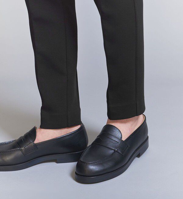 BEAUTY&YOUTH UNITED ARROWS「【WEB限定 WARDROBE SMART】ダブルニット ノープリーツ スラックス パンツ/セットアップ対応	【抗菌・防臭」|スラックス|