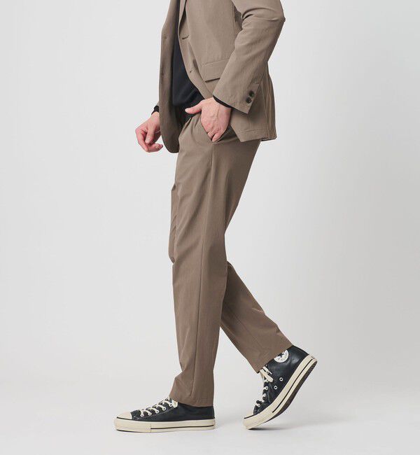 BEAUTY&YOUTH UNITED ARROWS「【WEB限定】 360&deg;MASTER スマート イージーパンツ NO.3 セットアップ対応 撥水 ストレッチ ウォッシャブル」|チノ|BEIGE