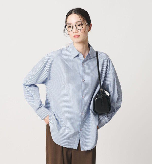 BEAUTY&YOUTH UNITED ARROWS「【WEB限定】ストライプ レギュラーシャツ」|シャツ・ブラウス|