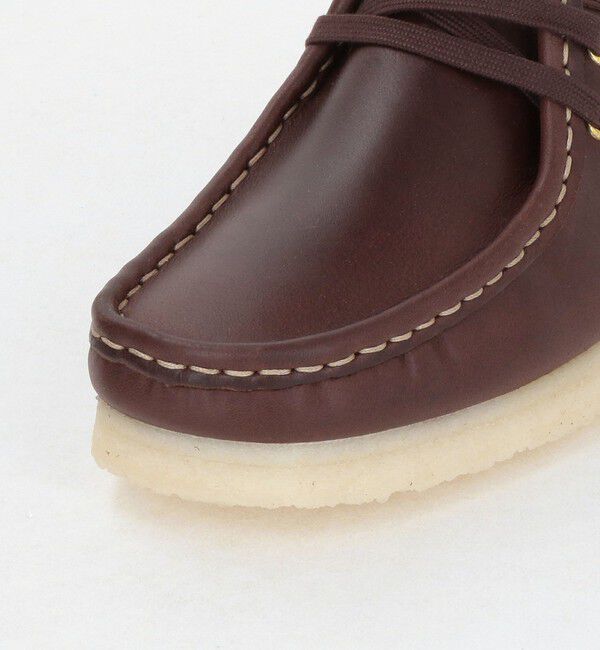 BEAUTY&YOUTH UNITED ARROWS「＜Clarks Originals＞レザー ワラビーブーツ ブラウン」|ロングブーツ|