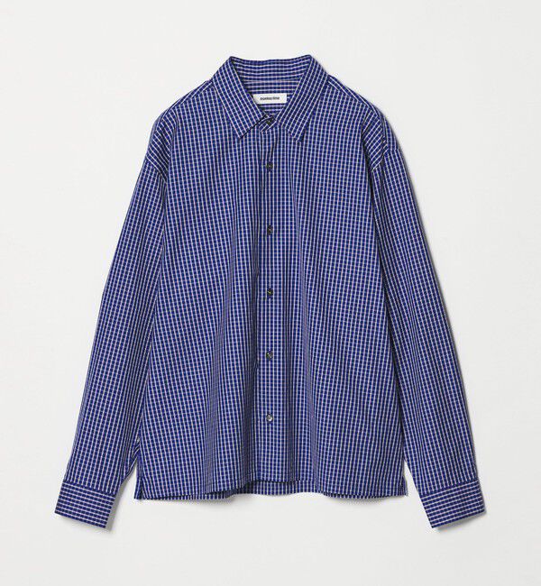 MONKEY TIME「コットン クロップド シャツ」|シャツ・ブラウス|