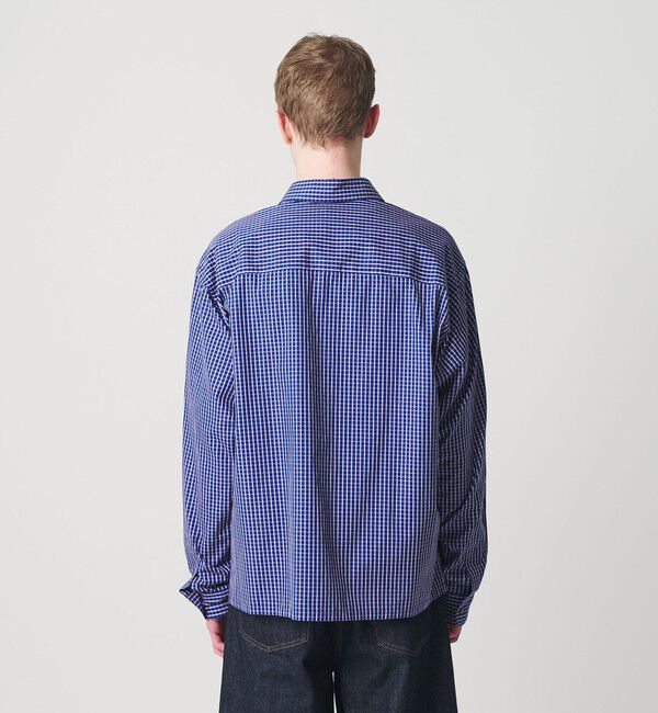 MONKEY TIME「コットン クロップド シャツ」|シャツ・ブラウス|