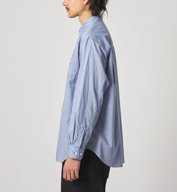 STEVEN ALAN「＜Steven Alan＞ リバティ ソリッド シングルニードル シャツ LOOSE」|シャツ・ブラウス|