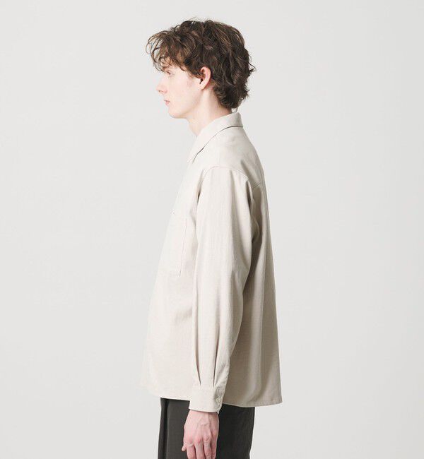 BEAUTY&YOUTH UNITED ARROWS「TC リネン キャンプカラー グランデ シャツ GRANDE型」|シャツ・ブラウス|