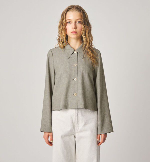 STEVEN ALAN「＜Steven Alan＞ロングスリーブ シャツジャケット」|その他|