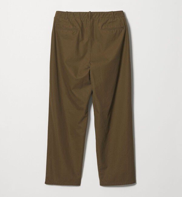 STEVEN ALAN「＜Steven Alan＞ ハイツイスト ツイル アーミー ノープリーツ トラウザーズ」|チノ|