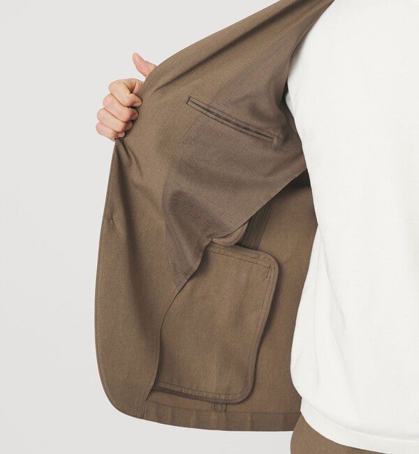 BEAUTY&YOUTH UNITED ARROWS「東レ/TORAY ナノデザイン ２ボタン ジャケット ウォッシャブル セットアップ対応可能」|テーラードジャケット|