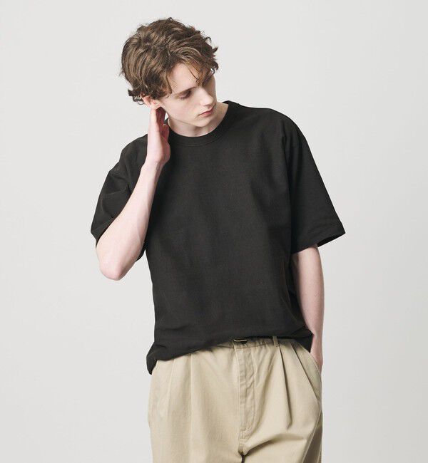 BEAUTY&YOUTH UNITED ARROWS「"THE HEAVY" 10oz ヘビー ワイド クルーネック Tシャツ」|Tシャツ・カットソー|