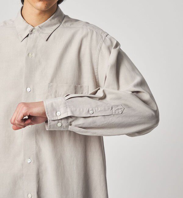 STEVEN ALAN「＜Steven Alan＞ スラブ レギュラーカラー シャツ NARROW」|シャツ・ブラウス|