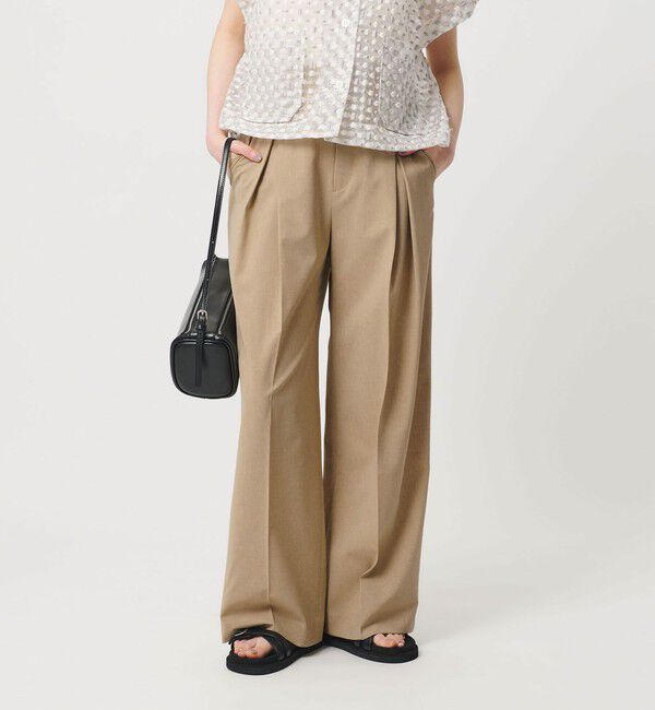 BEAUTY&YOUTH UNITED ARROWS「2タック ワイドパンツ 吸水速乾 防シワ」|その他|BEIGE