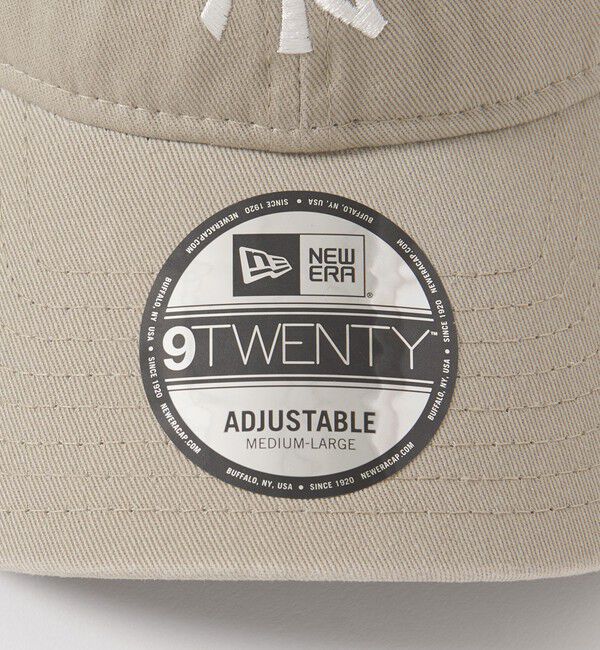 BEAUTY&YOUTH UNITED ARROWS「【別注】＜NEW ERA＞920 ウォッシュ ロゴ キャップ」|キャップ・キャスケット|