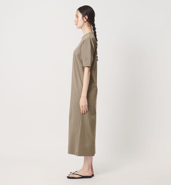 BEAUTY&YOUTH UNITED ARROWS「【WEB限定 Wardrobe DAILY MINIMAL】パフスリーブ カットワンピース UVカット 接触冷感」|ワンピース|