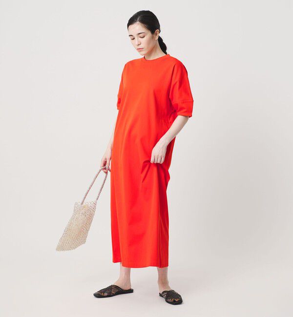 BEAUTY&YOUTH UNITED ARROWS「【WEB限定 Wardrobe DAILY MINIMAL】パフスリーブ カットワンピース UVカット 接触冷感」|ワンピース|