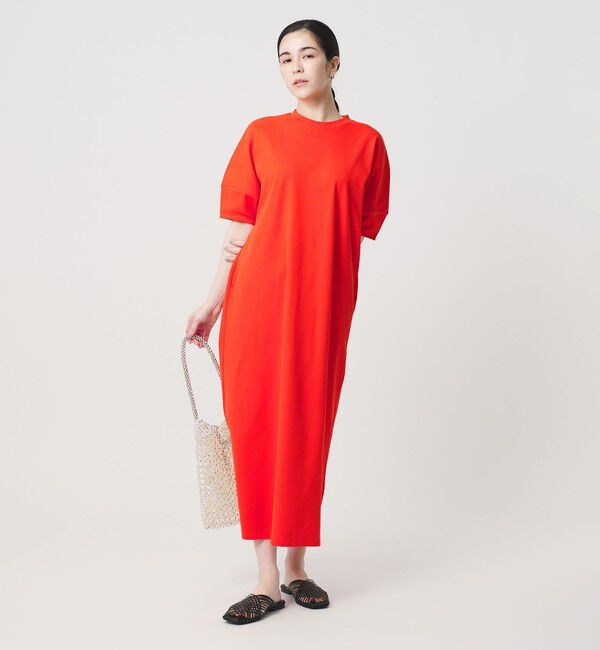 BEAUTY&YOUTH UNITED ARROWS「【WEB限定 Wardrobe DAILY MINIMAL】パフスリーブ カットワンピース UVカット 接触冷感」|ワンピース|