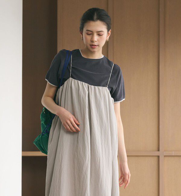 BEAUTY&YOUTH UNITED ARROWS「シアー パイル リンガーTシャツ」|Tシャツ・カットソー|