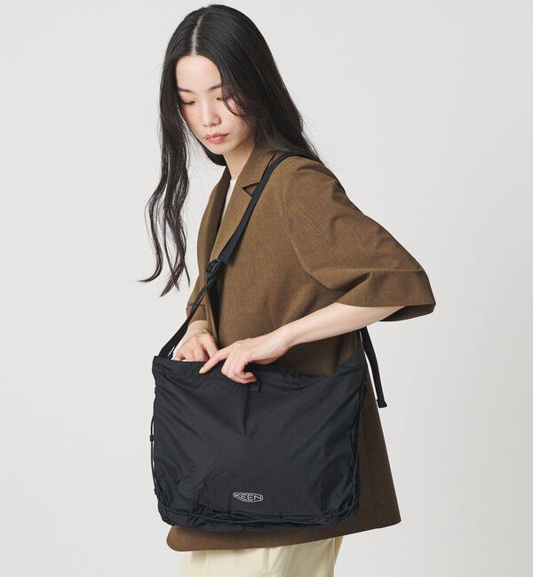 BEAUTY&YOUTH UNITED ARROWS「＜KEEN＞ナイロン シェル ショルダーバッグ」|ショルダー・メッセンジャー|BLACK