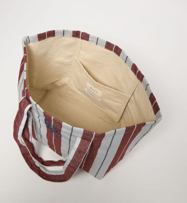 BEAUTY&YOUTH UNITED ARROWS「【別注】＜beej＞ストライプ 2WAY トートバッグ」|トートバッグ|