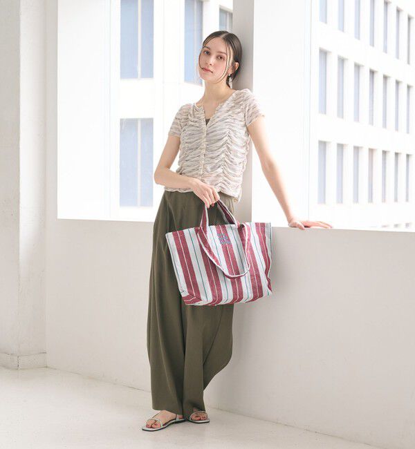 BEAUTY&YOUTH UNITED ARROWS「【別注】＜beej＞ストライプ 2WAY トートバッグ」|トートバッグ|