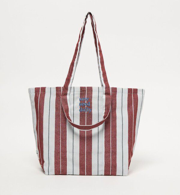 BEAUTY&YOUTH UNITED ARROWS「【別注】＜beej＞ストライプ 2WAY トートバッグ」|トートバッグ|