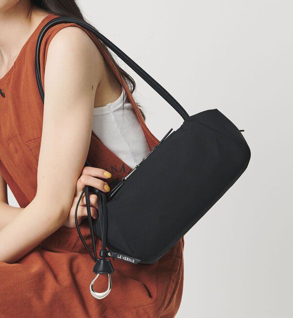 BEAUTY&YOUTH UNITED ARROWS「＜LE VERNIS＞Marshmallow ボストンバッグ」|ショルダー・メッセンジャー|BLACK