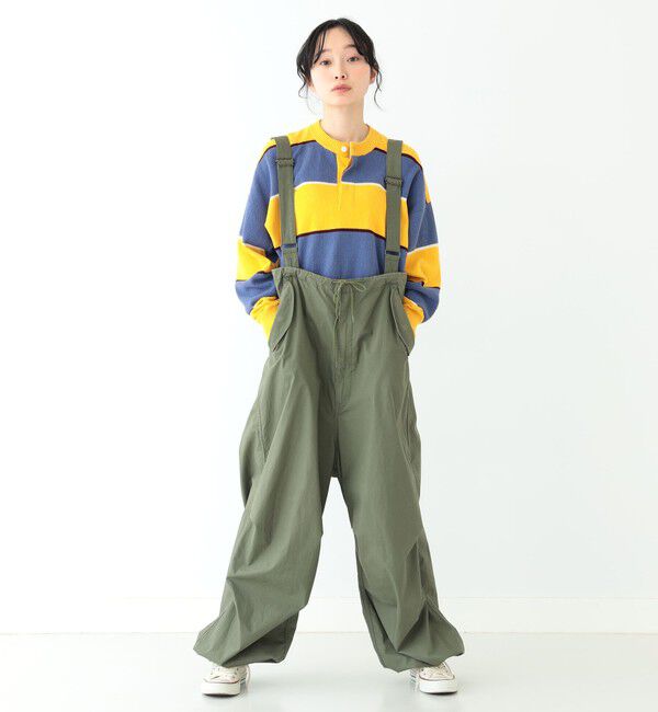 BEAMSBOY「BEAMS BOY / US ARMY オーバー パンツ」|オールインワン|