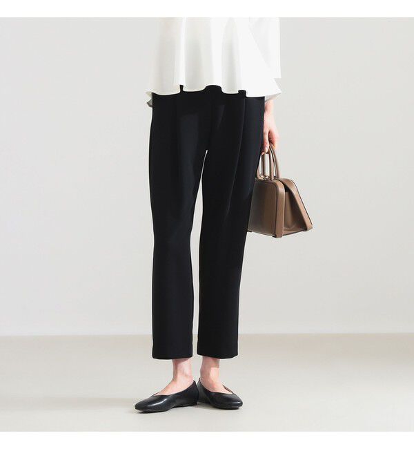Demi-Luxe BEAMS 「トリアセ 1タック パンツ＊」|スラックス|