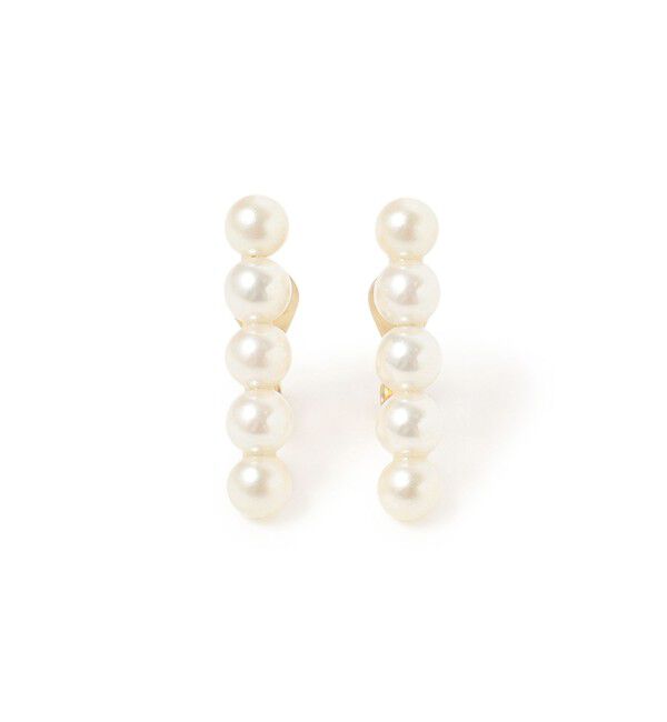 Demi-Luxe BEAMS 「【別注】jour couture / full.01 パールイヤリング」|イヤリング|
