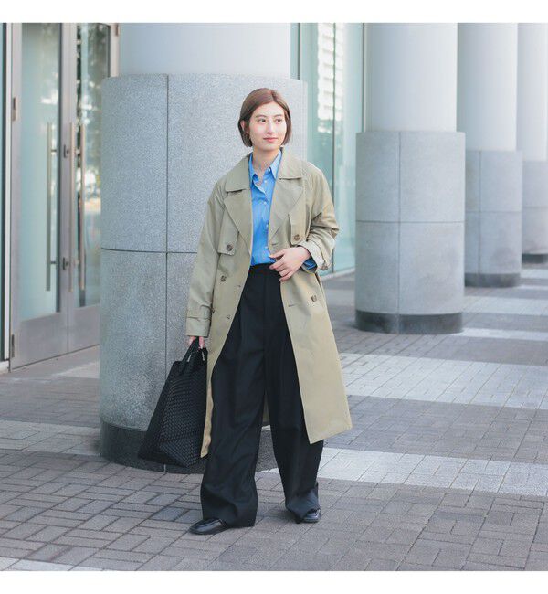 Demi-Luxe BEAMS 「ライト トレンチコート」|トレンチコート|