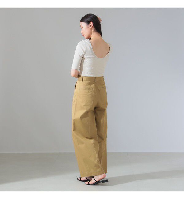 Demi-Luxe BEAMS 「丸胴 テレコ Tシャツ」|Tシャツ・カットソー|