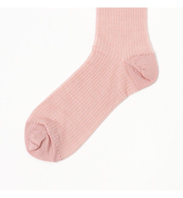 Demi-Luxe BEAMS 「針抜きリブ ハイソックス」|その他|